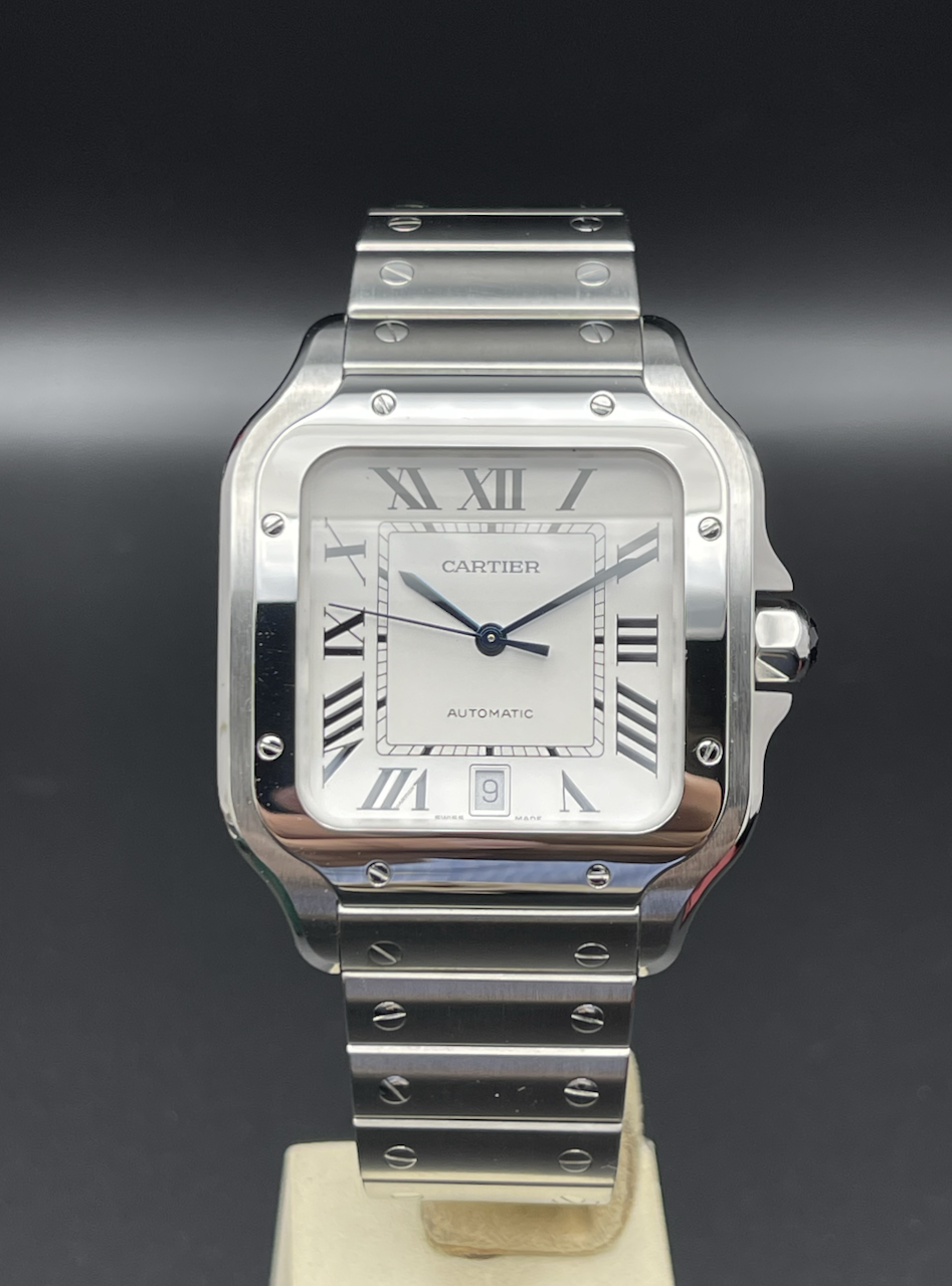 Large santos hotsell de cartier