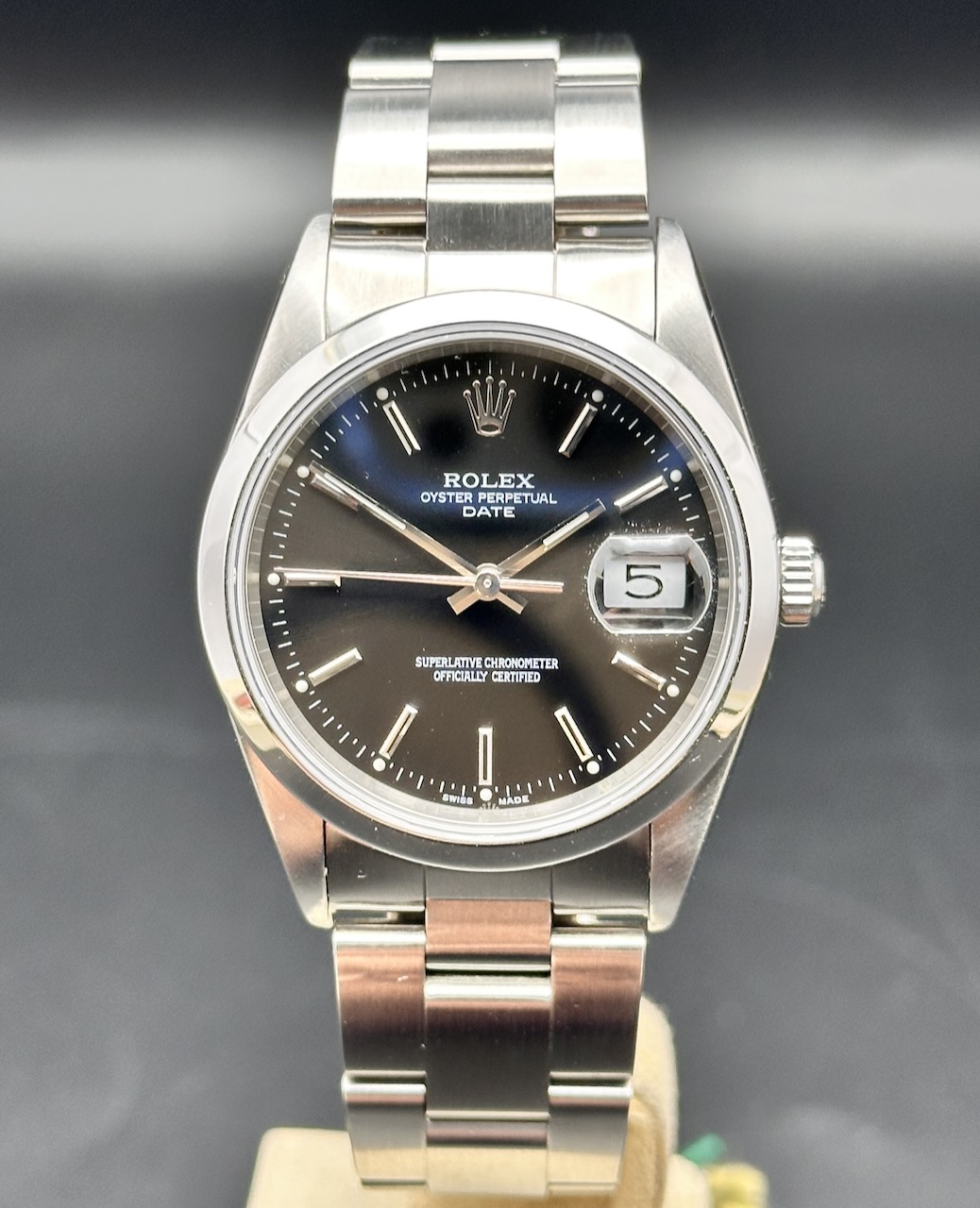 Rolex oyster perpetual discount nero